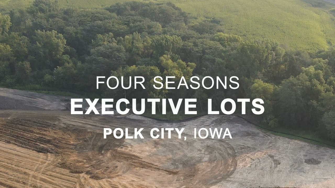 Ridgewood Homes Four Seasons Executive Lots, Polk City, IA YouTube