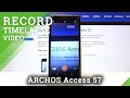 How to Record Timelapse Video on ARCHOS Access 57 – Speed Up Video