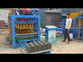 How It Works Fully Automatic Hydraulic Concrete Block Machine Production Line #blocks #house #cement