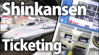 【Shinkansen】It Is EASY to Use Ticket Vending Machines for Japanese Bullet Trains【Ticketing】