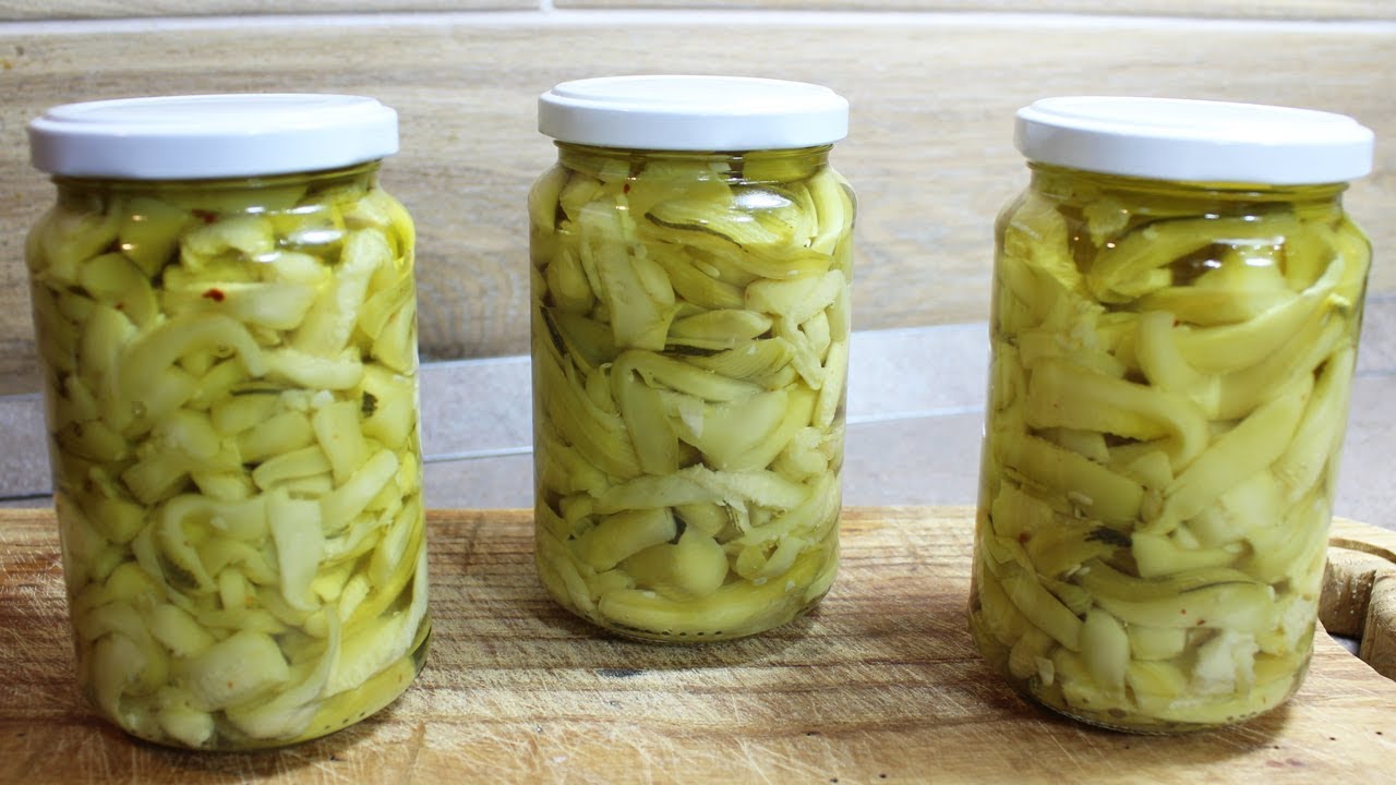 Zucchine Sott Olio In Vasetto Foodvlogger Youtube