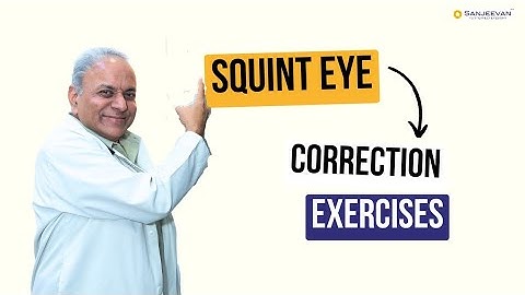Squint eye correction exercises | How to manage squint eye | Non-surgical squint eye treatment