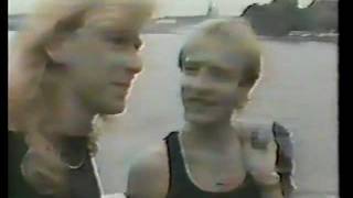 Def Leppard Steve & Phil Interview Sweden 1987
