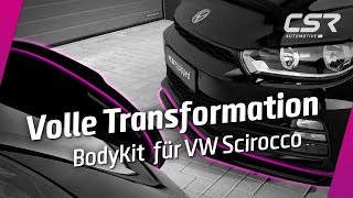 Bodykit für VW Scirocco MK3ㅣFrontspoiler Seitenschweller und HeckspoilerㅣCSR-Automotive