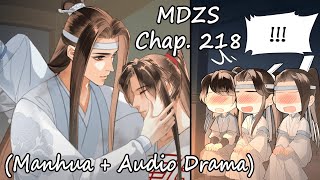 [ENG/FR] Lan Wangji & Wei Wuxian cuddle in front of the Juniors (Manhua   Audio Drama)