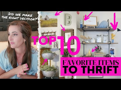 Top 10 BEST items to buy at the Thrift store • Did we make the right decision for our family?