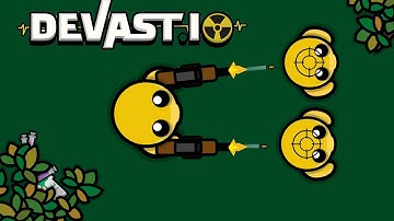 Учусь стрелять в Деваст ио / Devast.io