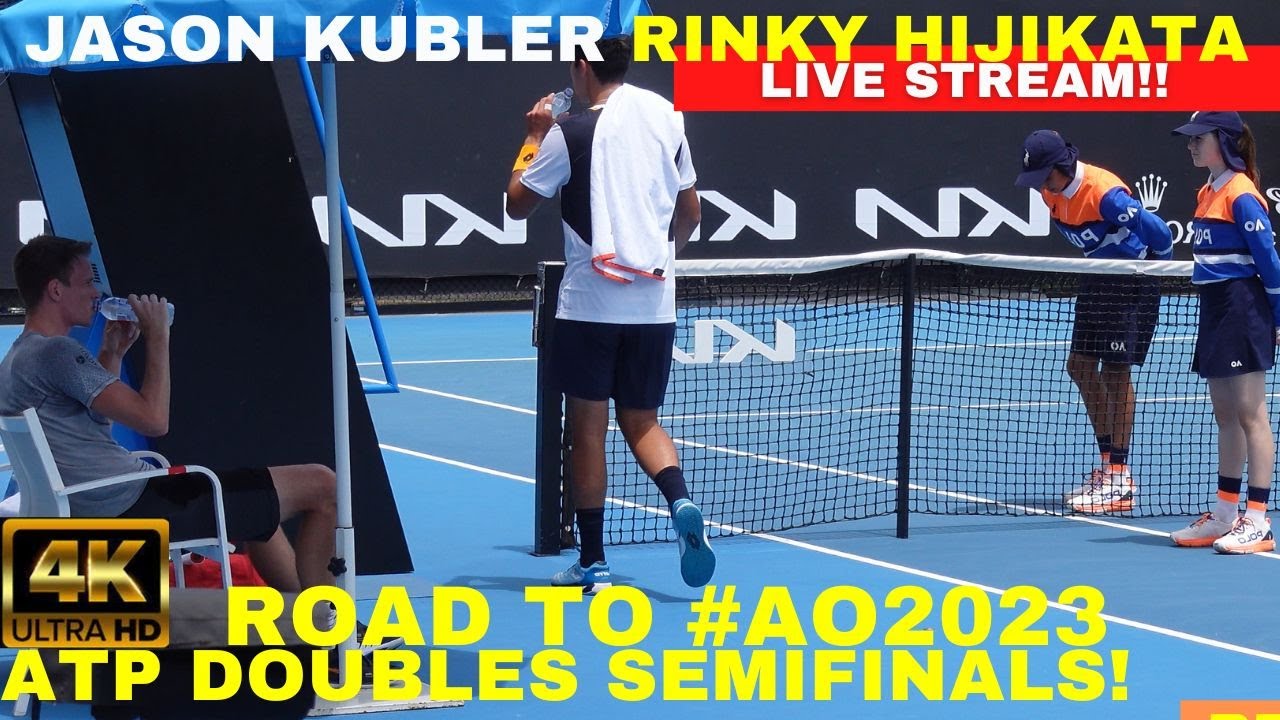 livestream Unseeded Aussie Wildcards SemiFinals Mens doubles Jason Kubler Rinky Hijikata #AO2023