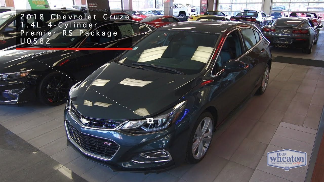 Chevrolet cruze rs 2018