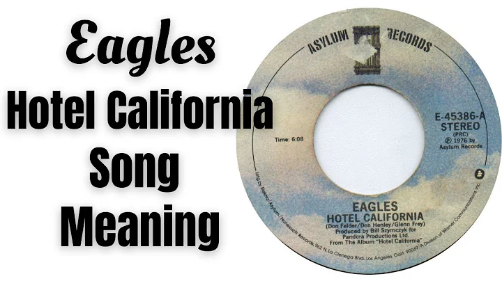 Загадочный смысл песни Hotel California: что знали Eagles?