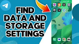 How To Find Data And Storage Settings On Telegram