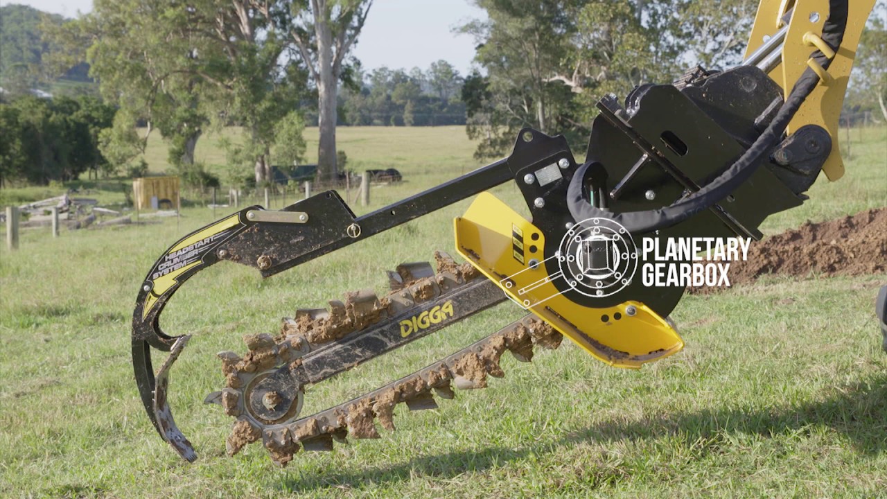 Digga Trencher Service & Maintenance | Digga Australia