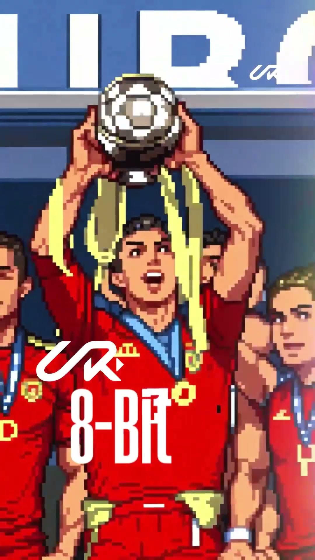 Watch me transform as I lift the Euro Cup with Portugal!