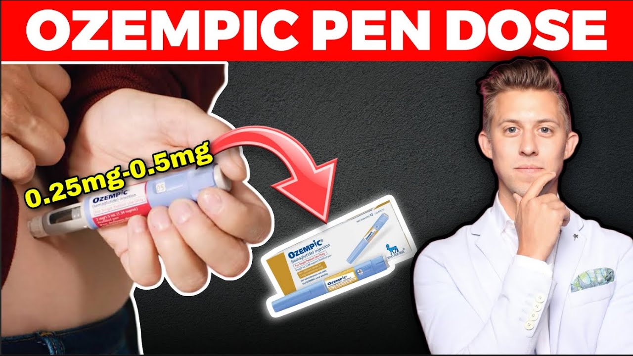 Ozempic 1Mg Pen Clicks. || How To Dose Ozempic Pen Into 0.25 Mg  0.5 Mg.