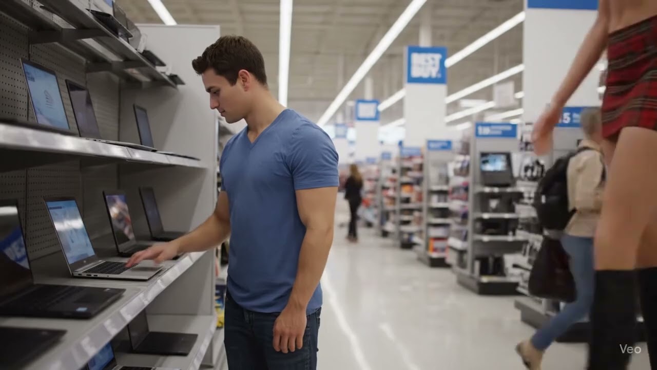 Shopping for a laptop with the hubby 