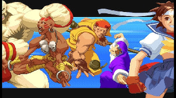 Street Fighter Alpha 2 (arcade) intro