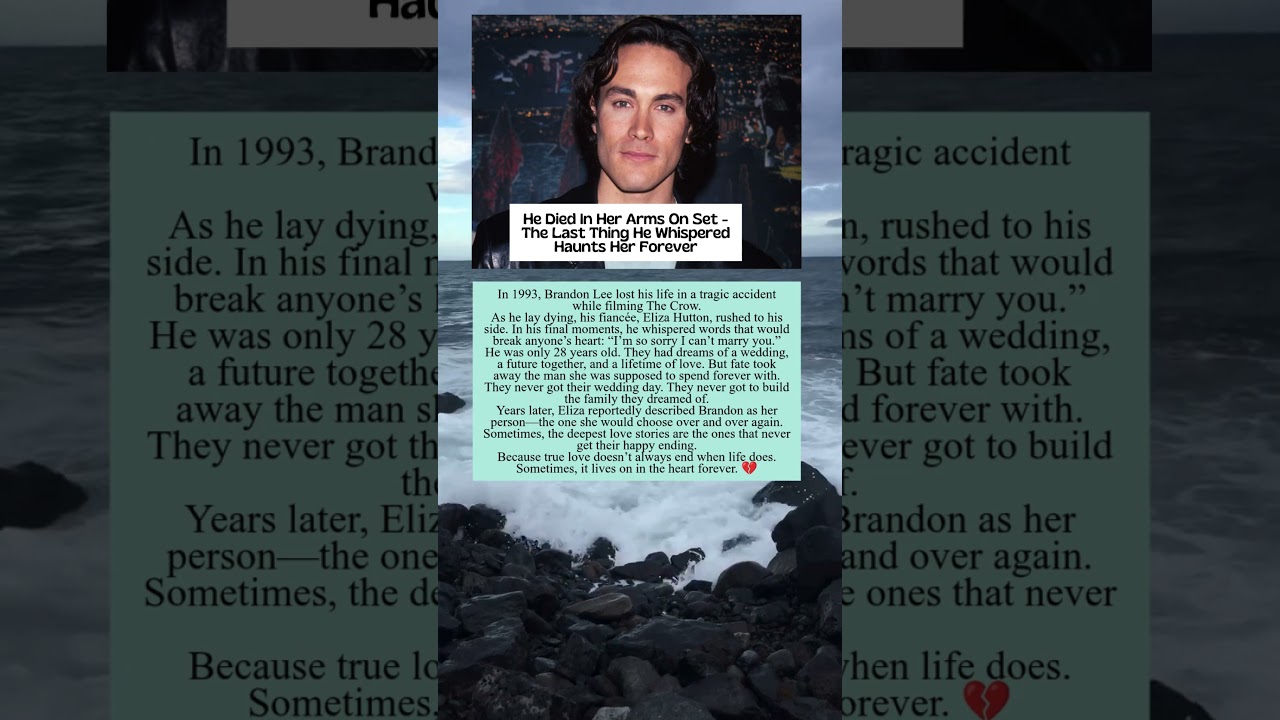 YouTubeでHe Died In Her Arms On Set - The Last Thing He Whispered Haunts Her Foreverを視聴 YouTubeでHe Died In Her Arms On Set - The Last Thing He Whispered Haunts Her Foreverを視聴