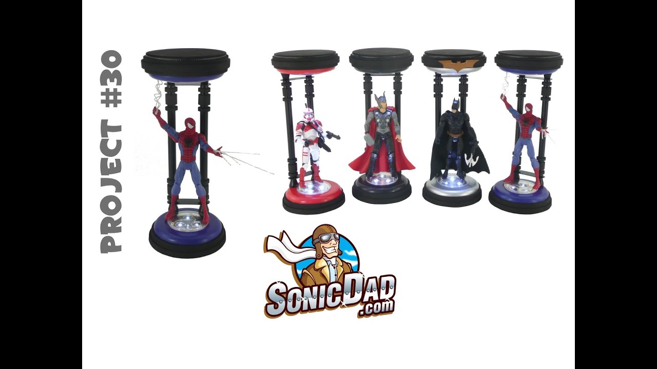 Action Figure Display Stand II SonicDad Project 30 