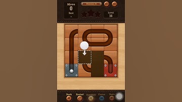 Roll the Ball slide puzzle Premium K Pack Level 16 Solution