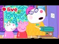 🔴 LIVE: Funny Adventures With Peppa Pig 🤣✨ Cute Kids Cartoons 🐷 Back to Back FULL HD Episodes