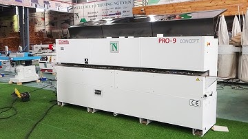 MÁY DÁN CẠNH TỰ ĐỘNG ĐA CHỨC NĂNG | PRO-9 | MÁY CHẾ BIẾN GỖ THƯỢNG NGUYÊN