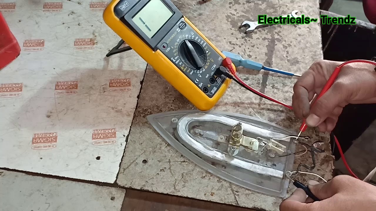 Electric Iron Repair Basic And Fault