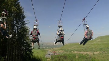 Phoenix Zip Line South Wales - Zip World Tower Colliery