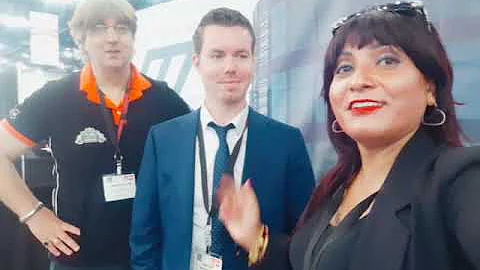 Global Publisher Renu Gihar in Valve World American Confrence 2019 with Machael Zondervan & Paul Att