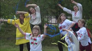 День вишиванки від юних жителів мікрорайону Карань та Борисівка