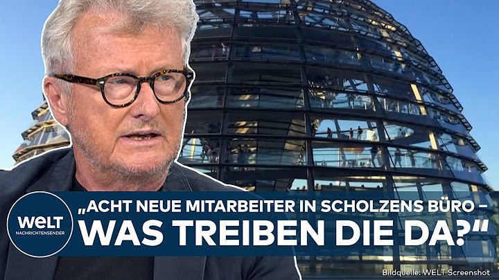 DEUTSCHLAND: „Acht neue Mitarbeiter in Scholzens Büro – was treiben die da?“