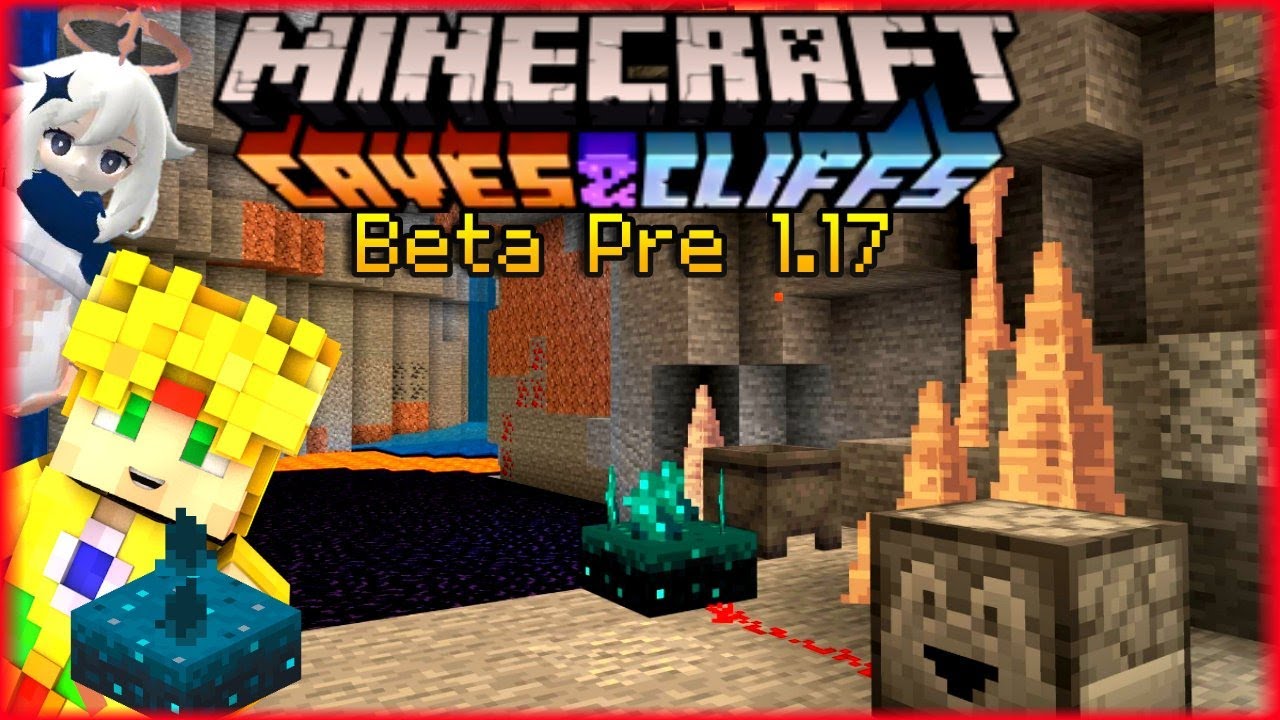 Nueva Actualizacion De Minecraft Pe Bedrock 1 17 Pre Beta Ahora Con Estalactitas Y Sensor Sculk Youtube