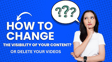 #ASHMUFAREH Hoe verander ik de zichtbaarheid of verwijder ik de video