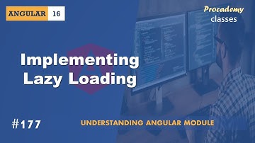 #177 Lazy Loading implementeren | Angular-modules begrijpen | Een complete Angular-cursus