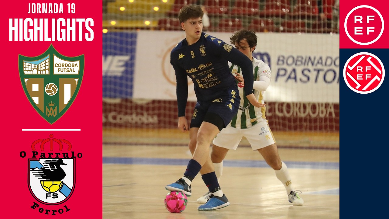 Resumen #PrimeraDivisiónFS | Córdoba Patrimonio Humanidad 1-1 O Parrulo Ferrol | Jornada 19