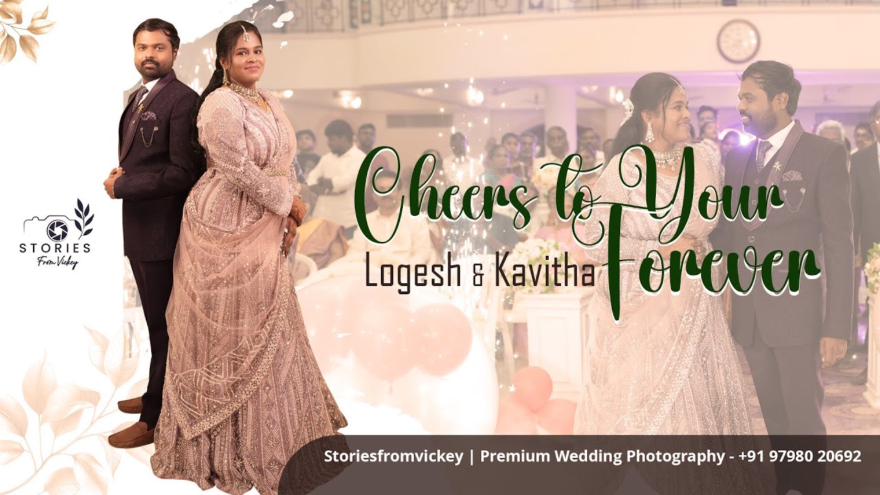 LOGESH💕KAVITHA Reception Highlights Video 2026#candidvideography #reception #photography