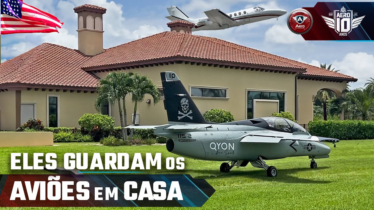 Aviões na Garagem! Veja COMO É um CONDOMÍNIO AERONÁUTICO nos Estados Unidos