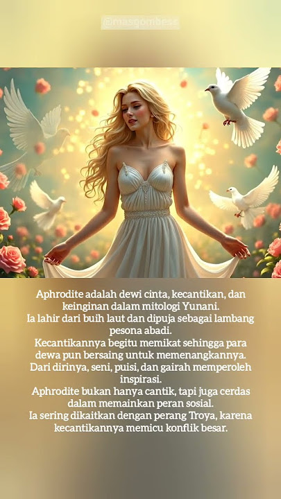 Aprodhite - Dewi Kecantikan Yunani