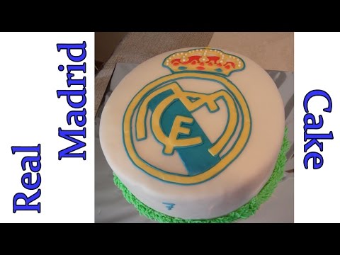 Real Madrid Cake Tutorial Youtube