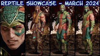 Reptile Showcase - Gear & Skins (March 2024 Update) - Mortal Kombat 1