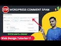 how to stop wordpress spam comments.wordpress spam protection(using plugin)