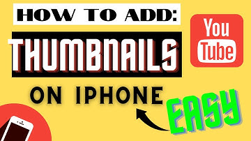 How To Add A Thumbnail To Youtube Videos On Iphone QUICK & EASY