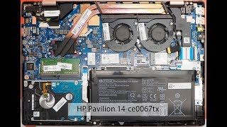 HP Pavilion 14-ce0067tx 拆機-好拆版( 2018.06 機型) 