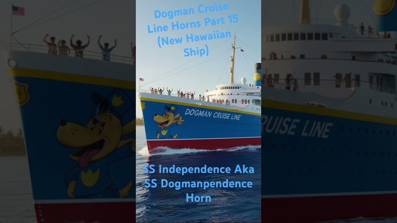 Dogman Cruise Line Horns Part 15 (New Hawaiian Ship 2) SS Independence Aka Dogmanpendence Horn