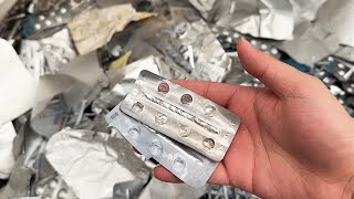 Medicine Strips Recycling Mechanical & Wet Separation Solutions