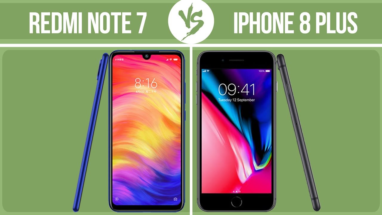 Redmi Note 7 Pro Vs Iphone