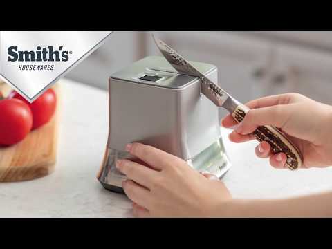 Smith's Housewares Electric Knife Sharpener, Deluxe Diamond