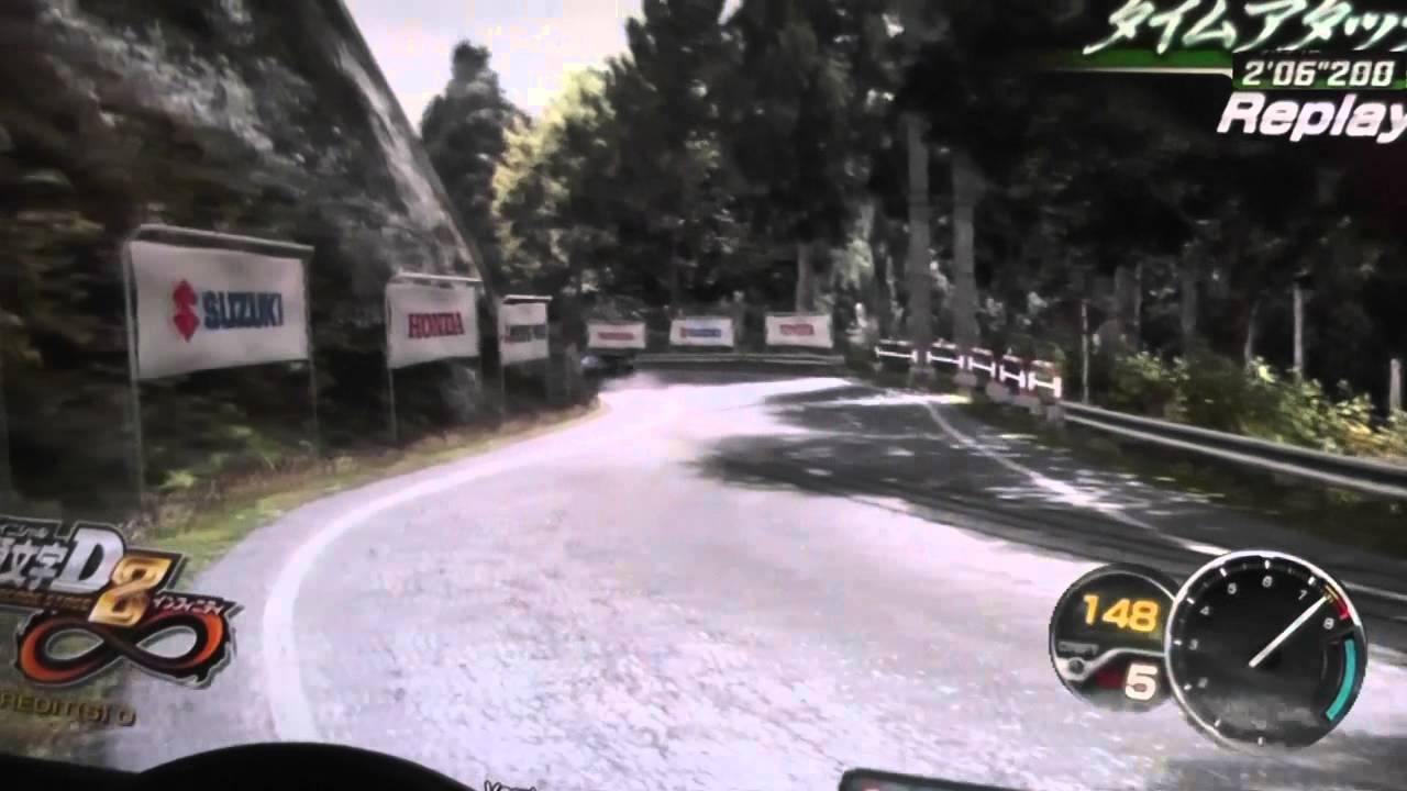 頭文字Ｄ8定峰BGM「KISS」リプレイ付