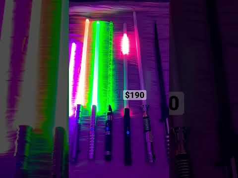 Lightsabers But It Gets Progressively More Expensive!