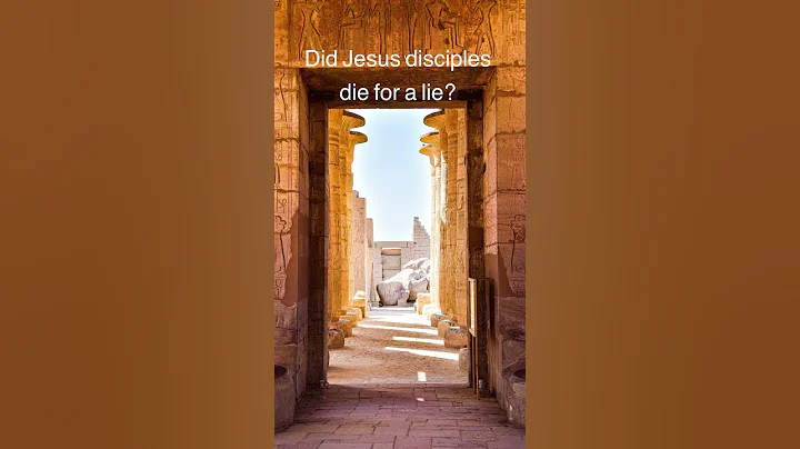 Did Jesus' disciples die for a lie? #shorts