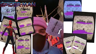 How I got ADVANCED Spider-Man No Way Home Tickets!!! (VLOG)